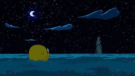 Adventure Time Tumblr, Field At Night, Adventure Time Background, Wallpaper Pc 4k, Adventure Time Wallpaper, Marceline The Vampire Queen, Adventure Time Cartoon, Life Update, Jake The Dogs