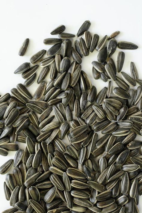 Sunflower seeds. On white background #Sponsored , #ad, #affiliate, #Sunflower, #white, #background, #seeds Sunflower Seeds, Stock Images Free, White Background, Sunflower, Seeds, Stock Photos