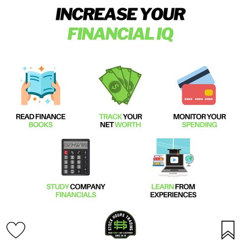 Increase your financial IQ📈💲 • • • #stocks #stockmarket #market #stock #nourtrades #nourtradesignals #investor #trade #daytrade #swingtrade #finance #learn #wallstreet #training #trading #options #optionstrading #tips #forex #help #stocktips #invest Financial Iq, Finance Tracking, Trading Options, Finance Business, Swing Trading, Financial Education, Education And Training, Money Matters, Cash Flow