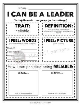 Leadership: Worksheets by Mindful Learners | Teachers Pay Teachers Leadership Activities For Teens, Leadership Worksheets, Prep Teacher, Honesty Lesson, English Speaking Book, School Counseling Activities, Club Activities, Student Leadership, Leadership Activities