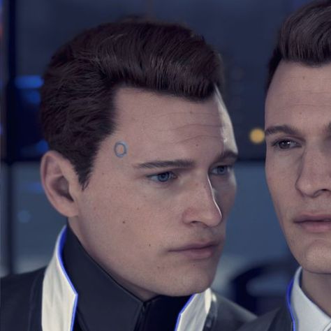 Nines Dbh Matching Pfp, Pretty Icons, Bryan Dechart, Detroit Being Human, Pfp Matching, Detroit Become Human, Matching Pfp, How To Become, Human