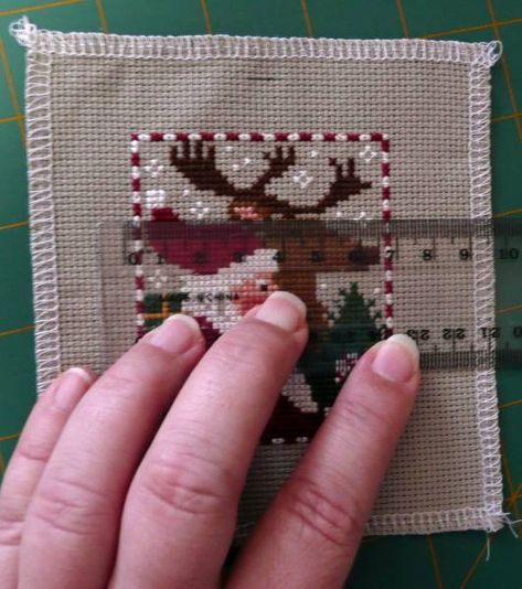 Christmas Ornament tutorial – Focus on Finishing Finishing Needlepoint, Christmas Ornament Tutorial, 123 Stitch, Tinkerbell Pictures, Cross Stitch Embroidery Patterns, Embroidery Patterns Ideas, Stitch Ornaments, Needlepoint Finishing, Cross Stitch Tutorial