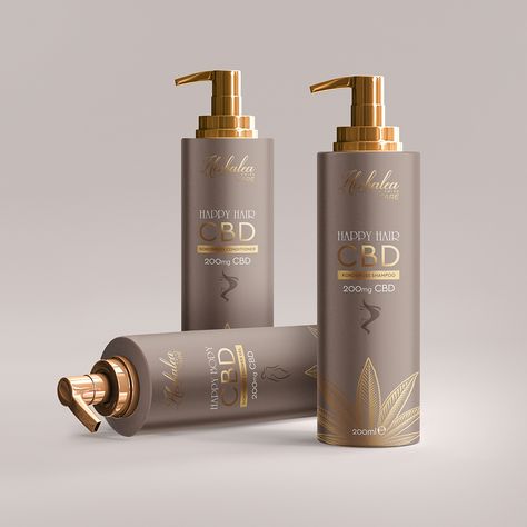 We used a sophisticated combination of pink and rose gold to set off our minimalist design concept. This subtler combination conveyed the exceptional feel of the hair care products. We rounded the design out with easy to read text. #cosmeticpackagingdesign #cosmeticlabeldesign #luxurelabeldesign #premiumlabeldesign #luxurypackagingdesign #luxurylabeldesign #shampoopackagingdesign #skincarepackagingdesign #skincarelabeldesign #labeldesign #packagingdesign Hair Product Bottle Design, Rose Gold Packaging Design, Packaging Design Hair Products, Cosmetic Label Design Beauty Packaging, Shampoo Design Packaging, Cosmetic Packaging Design Luxury, Gold Packaging Design, Hair Packaging Design, Luxury Beauty Packaging