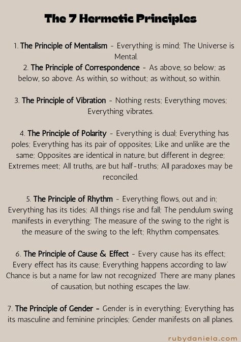 Laws Of Universe, 7 Hermetic Principles, Tarot Meanings Cheat Sheets, Hermetic Principles, Spiritual Awakening Higher Consciousness, Quantum Consciousness, Laws Of The Universe, Metaphysical Spirituality, Spiritual Awakening Signs