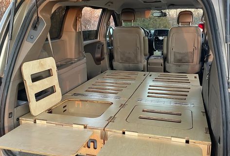 Yellowstone | RiverLeaf Camper Con Van Conversion Layout, Mini Vans, Suv Camper, Convertible Couch, Camping Box, Small Storage Boxes, Port Townsend, Van Life Diy, Van Car