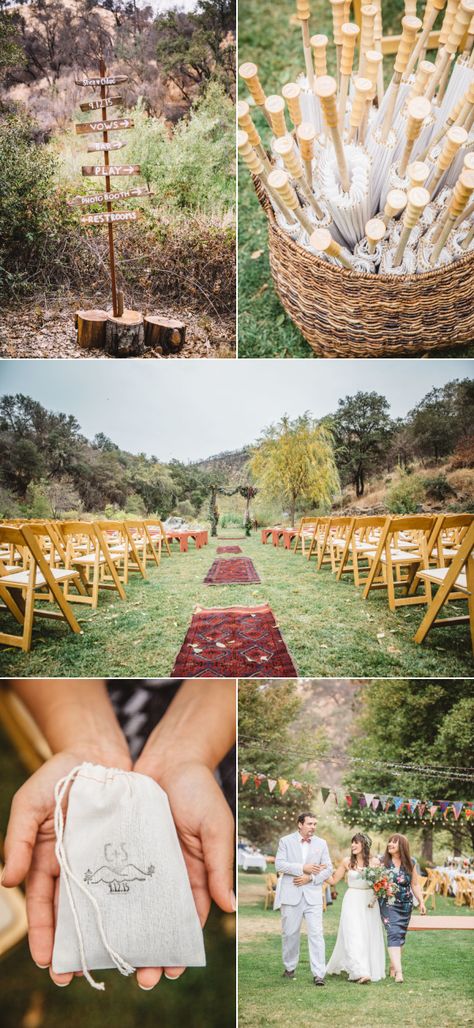 Casual + Colorful California Campsite Wedding – Style Me Pretty Campsite Wedding, Cabin Wedding, Camp Wedding, Jewel Tones, Wedding Themes, California Wedding, Wedding Bells, Style Me Pretty, Nice Shoes