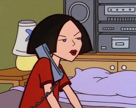 Female Animated Characters, Daria Show, Trent Lane, Mtv Daria, Daria Quotes, Downtown Mtv, Daria And Jane, Quinn Morgendorffer, Mtv Downtown