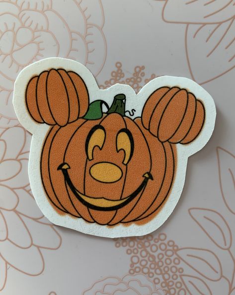 Sell Stickers, Pumpkin Mickey, Mickey Halloween, Halloween Sticker, Business Support, Halloween Stickers, Sugar Cookie, Etsy Seller, Small Business