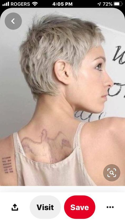 Short messy pixie haircuts Girls Pixie Haircut, Messy Pixie Haircut, Swimming Hairstyles, Really Short Hair, Short Hair Pixie Cuts, Super Short Hair, Short Grey Hair, Edgy Short Hair, Funky Hairstyles