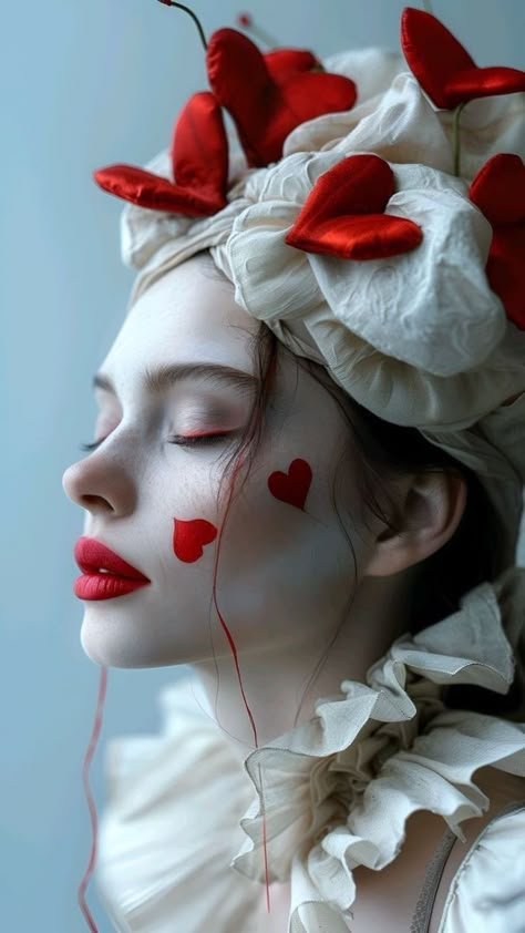 Valentine Photo Shoot, Mannequin Art, Studio Portrait Photography, Red Makeup, Art Costume, Valentine Photo, Valentine Photography, February 13, Like Art