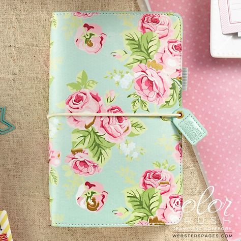 Websters Pages, Floral Planner, Leather Planner, Planner Obsessed, Custom Notebooks, Color Crush, Joann Fabrics, Planning Your Day, Journals & Planners