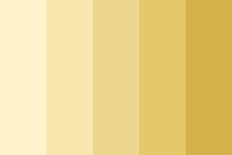 Golden Ombre Golden Color Palette, Gold Color Palettes, Color Palette Yellow, Yellow Colour Scheme, Color Schemes Colour Palettes, Gold Color Scheme, Color Palette Design, Beautiful Color Combinations, Ombre Color