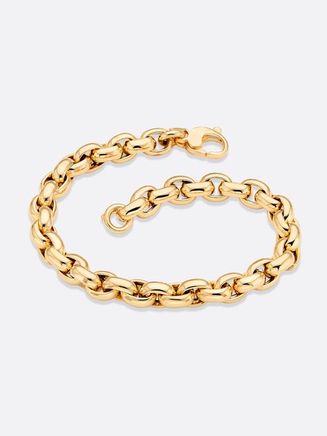 Brochu Walker | Women's Fine Jewelry Icons Yellow Gold Rolo Link Bracelet #flirtyfeline #afflink #shopping #shoppingonline #shopwithme #shoppingtime #shop #accessories #18k #18kgold #goldjewelryideas #gold #bracelet #braceletsforwomen #jewelry #jewelrytrends #jewelryaddict #jewelryforwomen #jewelrygiftideas #jewellery #styling #leoprint #luxury #bling #giftsforher #outfitideasforwomen #summerfashion #WomensFashion #fashionsinpiration #stylish #chicstyle #ladiesfashion #fashionable Luxury Gifts For Women, Gold Link Bracelet, Wrist Wear, Mini Hoop Earrings, Gold Bracelet Chain, Gold Hands, Rolo Chain, Luxury Gifts, Elegant Gift