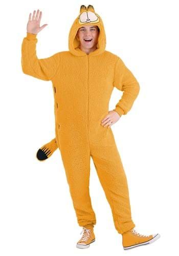 Onesie Halloween Costume, Garfield Halloween, Garfield Costume, Cat Jumpsuit, Black Halloween Costumes, Video Game Costumes, Fun Costumes, Garfield Cat, Onesie Costumes