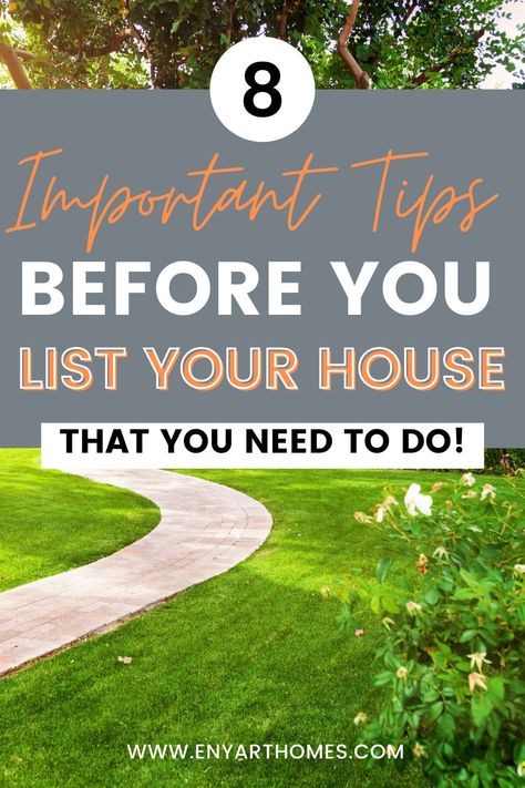 What To Do Before You Sell Your House, Listing Your House Things To Do, Selling House Tips Things To Do, Before Selling Your House Tips, Thinking About Selling Your House?, Selling Your Home Checklist, Best Time To Sell Your House, Selling And Buying A House Tips, Selling A House Tips