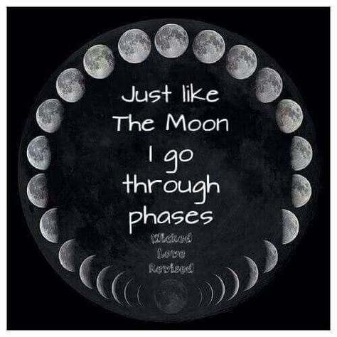 Just like the moon I go through phases. 🌑🌒🌔🌓🌕 Blood Moon Eclipse, Moon Quotes, Moon Journal, Star Quotes, Inspirational Words Of Wisdom, Love Moon, Blood Moon, Beautiful Moon, Moon Magic