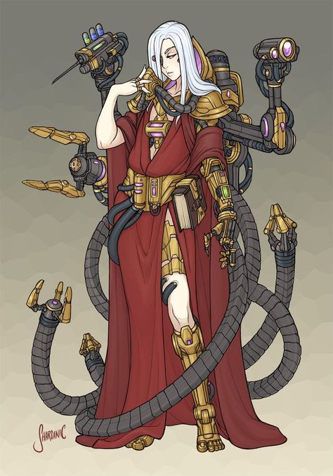 #wattpad #fanfic You're just a normal guy, or as normal as you can be in the 40k century, in other words you have a pretty shitty life as a Guardsman, but one day while fighing the orks... well... your life got interesting. Female Necrons 40k, Female Tech Priest, Warhammer Aesthetic, Tech Priest, 40k Sisters Of Battle, Adeptus Mechanicus, Uss Enterprise Star Trek, Warhammer 40k Art, Star Trek Enterprise