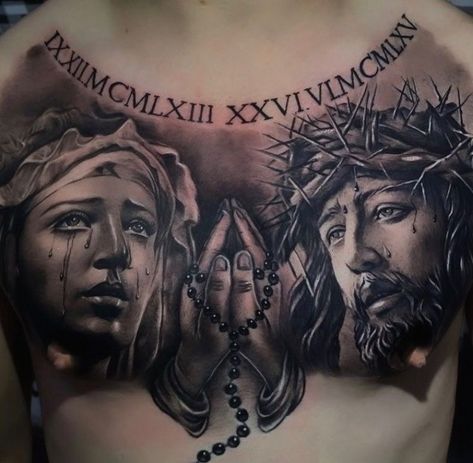 Jesus Chest Tattoo Men, Religious Chest Tattoo, Christian Chest Tattoo, Men S Tattoo Chest, Christian Chest Tattoo Men, Jesus Tattoo Design For Men, Chest Tattoo Design For Men, Jesus Chest Tattoo, Chest Tattoo Drawings