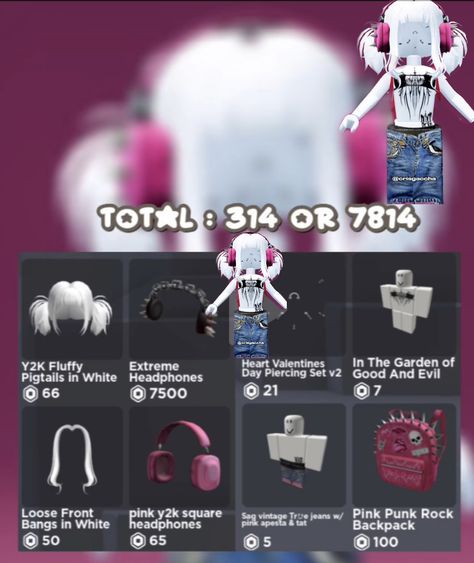 Roblox Avatar Codes, Roblox Avatar Ideas, Emo Outfit Ideas, True Jeans, Hair Codes, Outfits Roblox, Up Theme, Roblox 3, White Headphones