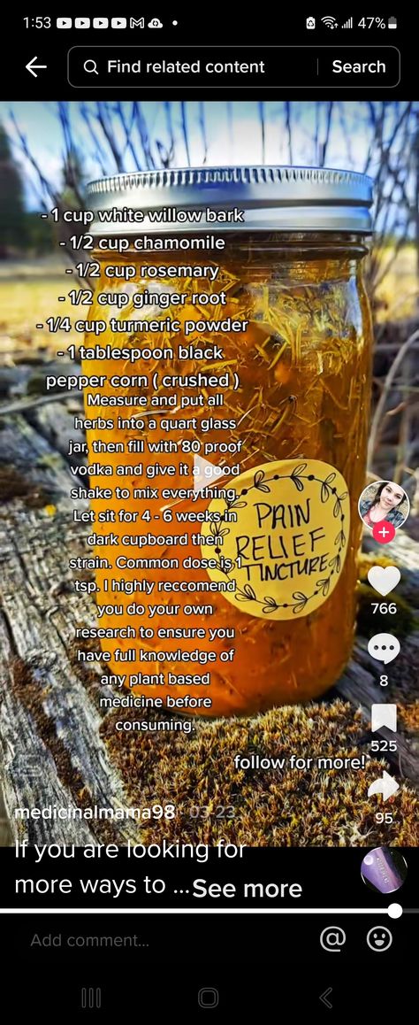 Willow Bark Tincture, Diy Tinctures, Rosemary Tincture Recipe, Tincture Recipes, Herb Infused Honey, Tinctures Recipes, Diy Herbal Remedies, Herbal Medicine Recipes, Natural Medicine Cabinet