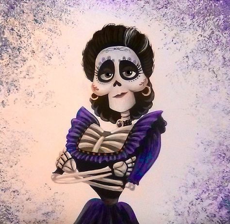 Coco Art, Coco Disney, Sugar Skull Artwork, Disney Coco, Bricolage Halloween, Walter Elias Disney, Disney Cookies, Pixar Films, Mexico Art