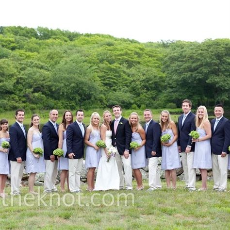 Seersucker Wedding, Casual Wedding Party, Groom Wedding Attire, Nautical Wedding Theme, Outdoor Wedding Photography, Relaxed Wedding, June Wedding, Wedding Party Photos, Nautical Wedding