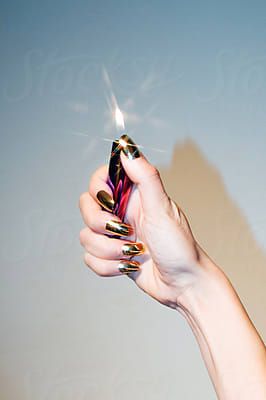 Holding Lighter, Marie Claire Magazine, Cool Lighters, Hand Reference, Bright Background, Photography Magazine Cover, Supermodels Runway, Photography Magazine, Hand Holding