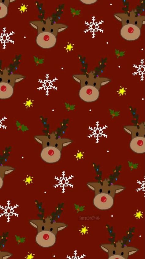 Christmas Esthetics, Cute Xmas Wallpaper, Noel Wallpaper, Immagini Grinch, Christmas Phone Backgrounds, Christmas Wallpaper Ipad, Christmas Wallpaper Iphone Cute, Whimsical Patterns, Merry Christmas Wallpaper