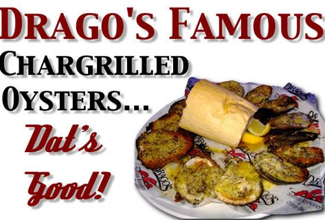 Drago’s Charbroiled Oysters and Hurricane Isaac — The Catholic Foodie Char Grilled Oysters, Charbroiled Oysters Recipe, Chargrilled Oysters Recipe, Charbroiled Oysters, Broiled Oysters, Grilled Seafood Recipes, Progressive Dinner, Grilled Oysters, Oyster Recipes