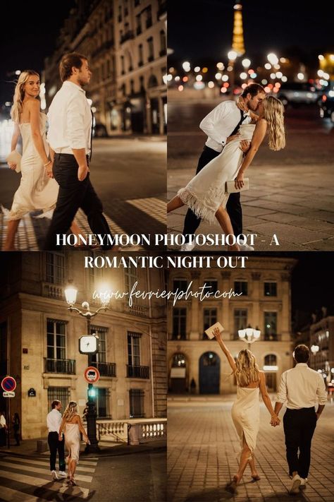 Together In Paris, Honeymoon Photoshoot, Night Photoshoot, Photoshoot London, Paris Honeymoon, Honeymoon Night, Paris Couple, Tender Moments, Romantic Paris