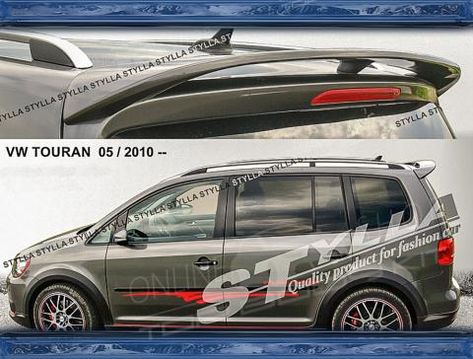 VW Touran MK1 Facelift 2 Roof Spoiler - TOP BODYKIT ON-LINE SHOP Touran Vw, Wing Accessories, Vw Golf 3, Volkswagen Touran, Vw Touran, Volkswagen Group, Vauxhall Astra, Volkswagen Logo, Vw Volkswagen