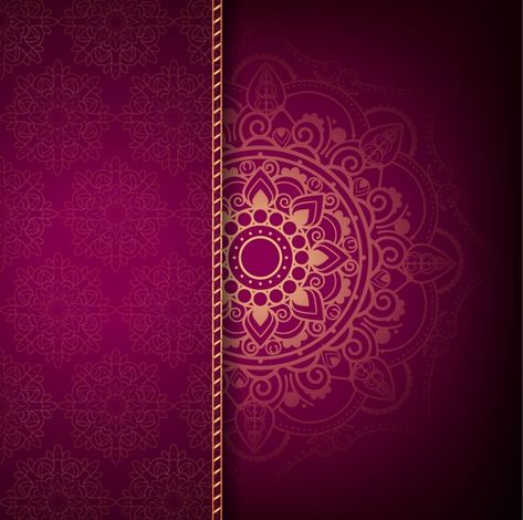 Modern luxury mandala background Free Ve... | Free Vector #Freepik #freevector #freebackground #freeflower #freevintage #freefloral Brain Design, Plan Image, Wedding Invitation Background, Mandala Background, Mandalas Painting, Luxury Background, Mandala Vector, Invitation Background, Mandalas Drawing