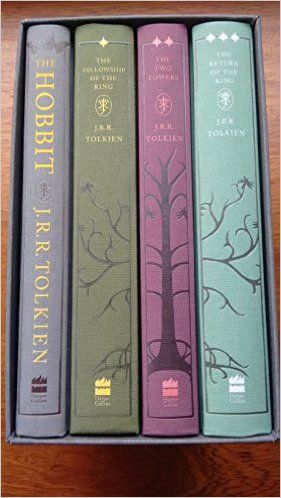 The Hobbit/The Lord of the Rings (Collectors Edition): Amazon.co.uk: J. R. R. Tolkien: 9780007522934: Books Lord Of The Rings Book, Hobbit Book, Book Spine, Beautiful Book Covers, The Lord Of The Rings, Books For Teens, E Reader, Book Nooks, Library Books