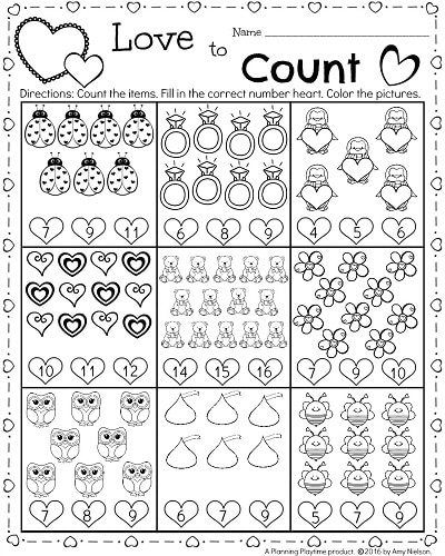 Valentines Projects For Kindergarten, Penguins Kindergarten, February Worksheets, Preschool Valentines Activities, Valentine Worksheets, Valentines Week, Kindergarten February, Valentines Theme, Kindergarten Valentines