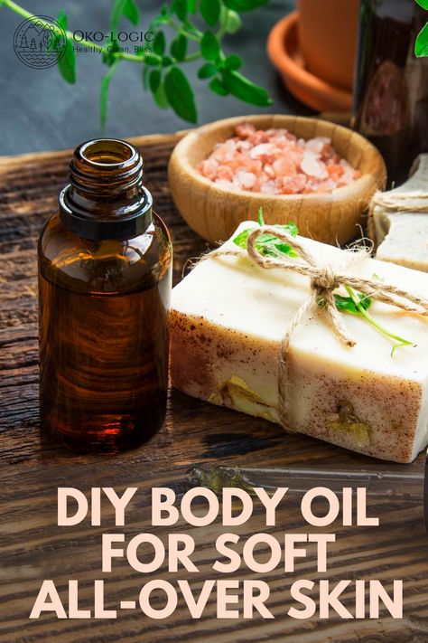 Olive Oil Body Oil Recipe, Body Oil Recipe Dry Skin, Patchouli Lotion Recipe, Diy Body Oil For Dry Skin, After Shower Oil Diy, Infused Body Oil Diy, Best Oils For Dry Skin, Best Oils For Body Skin Care, Make Your Own Body Oil