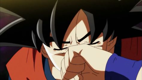 Goku's crying 😭😢😭😢😭T_T Gohan And Goten, Goku Pics, Super Movie, Super Saiyan Blue, Popular Manga, Dbz Art, Goku Black, Dragon Ball Super Manga, Dragon Ball Goku