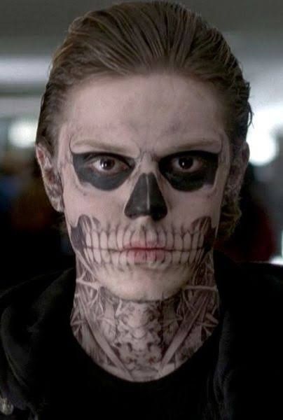 Tate Langdon, Scary Halloween Costumes, Skull Makeup, Scary Halloween, I Tried, Halloween Costumes, Makeup, Make Up