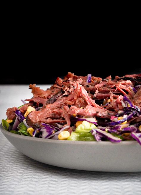 Heavenly Hot Pastrami Salad | Recipes Deli Salad, Salad Recipe, Salad Recipes, Nom Nom, Salad