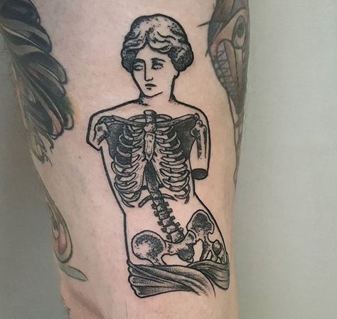 Skeleton Tattoo, Handpoke Tattoo, 4 Tattoo, Instagram Tattoo, Aesthetic Tattoo, Dream Tattoos, Skin Art, Piercing Tattoo, Get A Tattoo