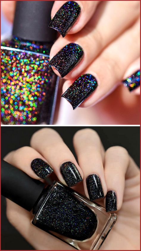 Cityscape Black Holographic Nail Polish | Jelly Polish | ILNP | Holiday Nails | ... #black #cityscape #holiday #holographic #ilnp #jelly #nail #nails #polish Cityscape Black Holographic Nail Polish | Jelly Polish | ILNP | Holiday Nails | Gift Ideas #nails #ad #naildesign #holonails #holopolish the cold-climate months are proper across the corner, and whether or not you may be going online from domestic for the the rest of 2020 or from time to time venturing into the office, locating the prop Diy House Warming Gift Ideas, Diy House Warming Gift, Nail Polish Jelly, House Warming Gift Ideas, Holographic Nail Designs, Jelly Polish, Black Holographic, Holo Nails, Holographic Nail Polish