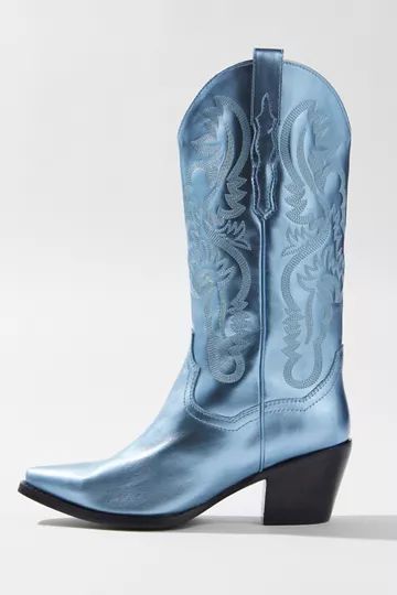 Jeffrey Campbell Dagget Western Boot | Urban Outfitters (US and RoW) Fresh Shoes, Western Boot, Cowboy Boot, Jeffrey Campbell, Western Boots, Mid Calf, Cowboy Boots, Heeled Boots, Urban Outfitters