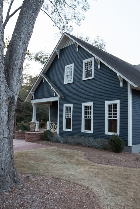 Showing the Exterior Some Love... - Addison's Wonderland Dove Wing, Exterior House Siding, Grey Siding, Gray House Exterior, Siding Colors, Grey Exterior, Witching Hour, Modern Farmhouse Exterior, House Siding