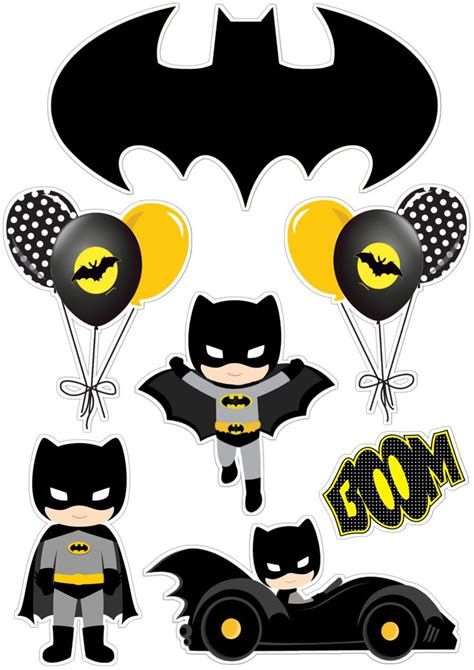 Fotos De Thalya Santos Em Toper Em 2020 | Bolo De Namorado Batman Printables, Batman Themed Birthday Party, Batman Cake Topper, Batman Stickers, Batman Birthday Cakes, Diy Cake Topper Birthday, Batman Cartoon, Batman Theme, Baby Batman