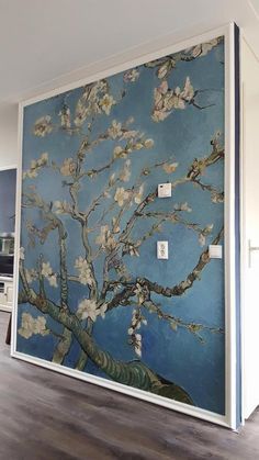 home decor free wallpaper design ideas - DIY bedroom wallpaper design ideas Van Gogh Interior Design, Bedroom Wallpaper Design, Wallpaper Design Ideas, Small Room Diy, 2022 Bedroom, Van Gogh Wallpaper, Wallpaper Design For Bedroom, Bedroom Interior Design Ideas, Living Room Murals