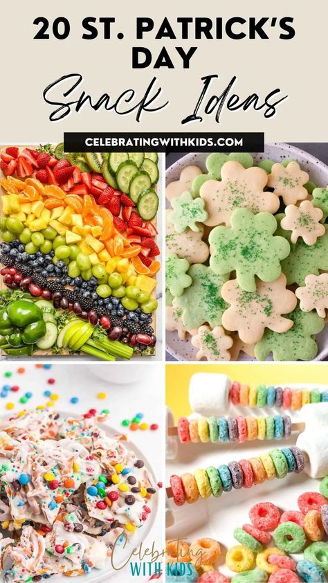 Seeking the best St. Patrick’s Day snack ideas? Whether you’re hosting a party or just want to add a festive touch to your day, we have a pot of gold filled with recipes! St Patrick Day Snacks, Hosting A Party, Festive Treats, Rainbow Art, Pot Of Gold, Snack Ideas, Host A Party, St Patrick, St Patricks Day