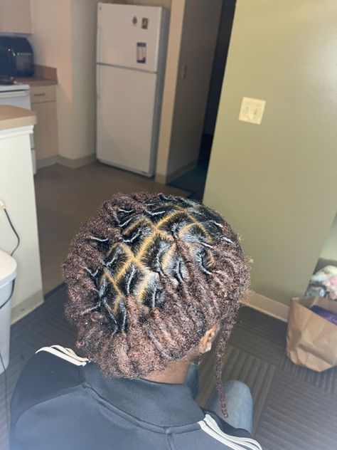 Retwist Styles, Dreadlock Styles, Loc Styles, Locs Hairstyles, Locs, Dye, Dreadlocks, Hair Styles, Hair