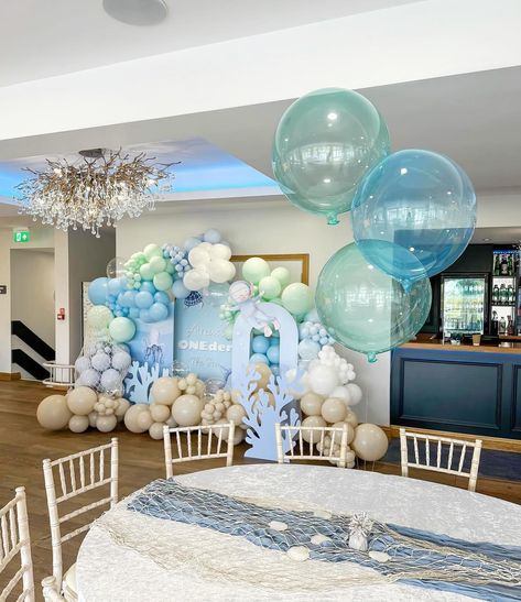 One-der the sea 🐋🐳🌊 Featuring our under the sea backdrop and cut outs for the lovely @naomibanjo - the most organised party planning mama o know 💙🙌🏼. Styled by @theessexballoonhut and @luxurysoftplaycompany #firstbirthday #undertheseaparty #kidspartyideas #firstbirthdayparty Under The Sea Theme 1st Birthday Party, One See The Sea, Under The Sea Party Backdrop, Under The Sea Birthday Backdrop, Two The Sea Birthday Party Boy, One Der The Sea First Birthday Boy, Under The Sea Boy Birthday Party, One Der The Sea First Birthday, Under The Sea Baby Shower Ideas For Boys