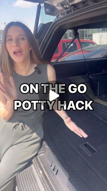 Kelly Stumpe - The Car Mom on Instagram: "You gotta do what you gotta do 🤣 comment potty for a link!" Potty Training While Traveling, Car Potty For Kids, Portable Potty Ideas, Diy Portable Toilet For Car, Potty Training On The Go, Camping Potty Ideas, Potty Training Car Kit, Mom Car Hacks, Car Hacks For Kids