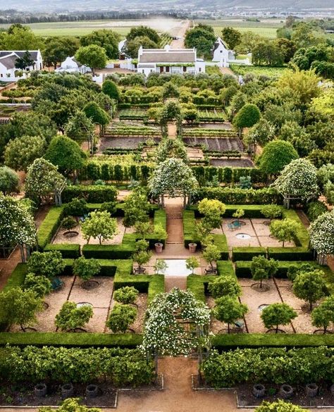 Ecological Garden, Homestead Layout, Parterre Garden, Farm Layout, Potager Garden, Formal Garden, Castle Garden, Walled Garden, Large Garden