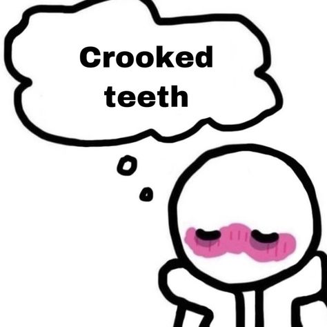 Crooked Teeth Pretty, Teeth Aesthetic, Crooked Teeth, Perfect Teeth, Memes, Quick Saves